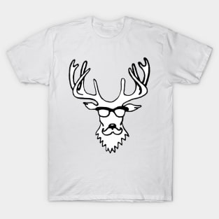 Hipster Deer T-Shirt